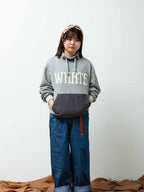 HEATHER MOCK-NECK SWEAT STENCIL