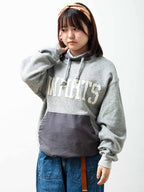 HEATHER MOCK-NECK SWEAT STENCIL