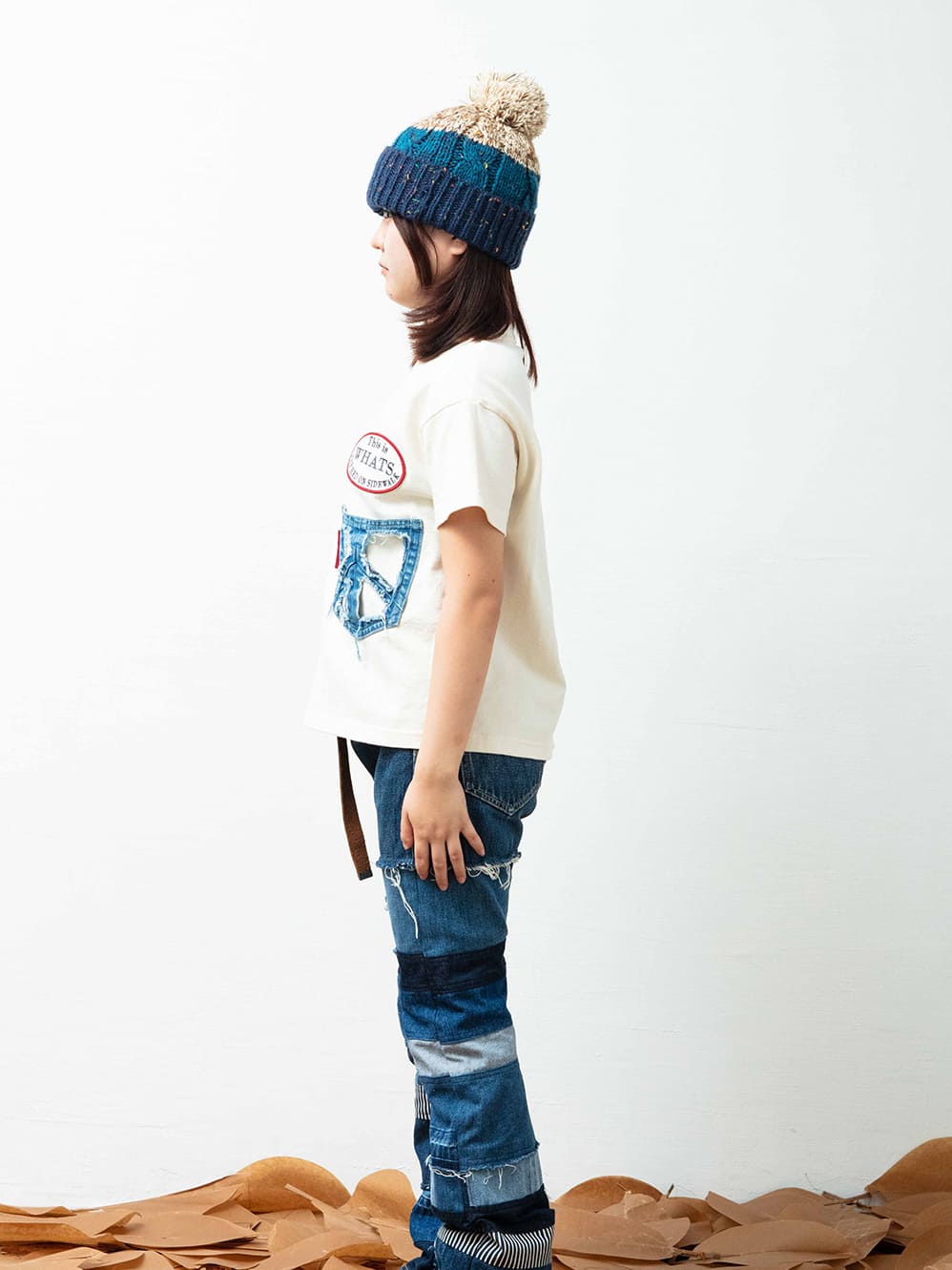 NATURAL SS-POCKET TEE