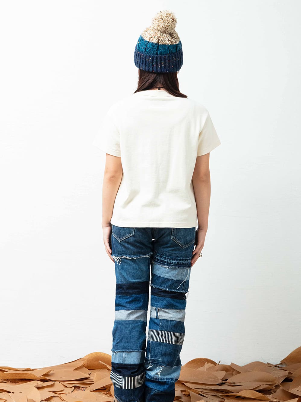 NATURAL SS-POCKET TEE