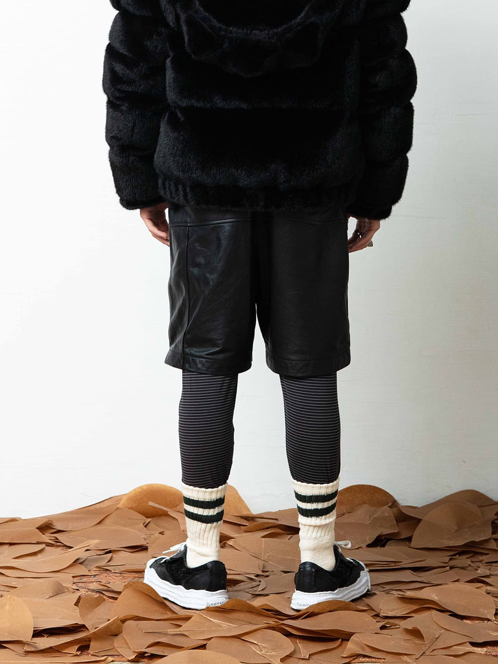 VARIOUS LEATHER SHORTS FRANKENSTEIN