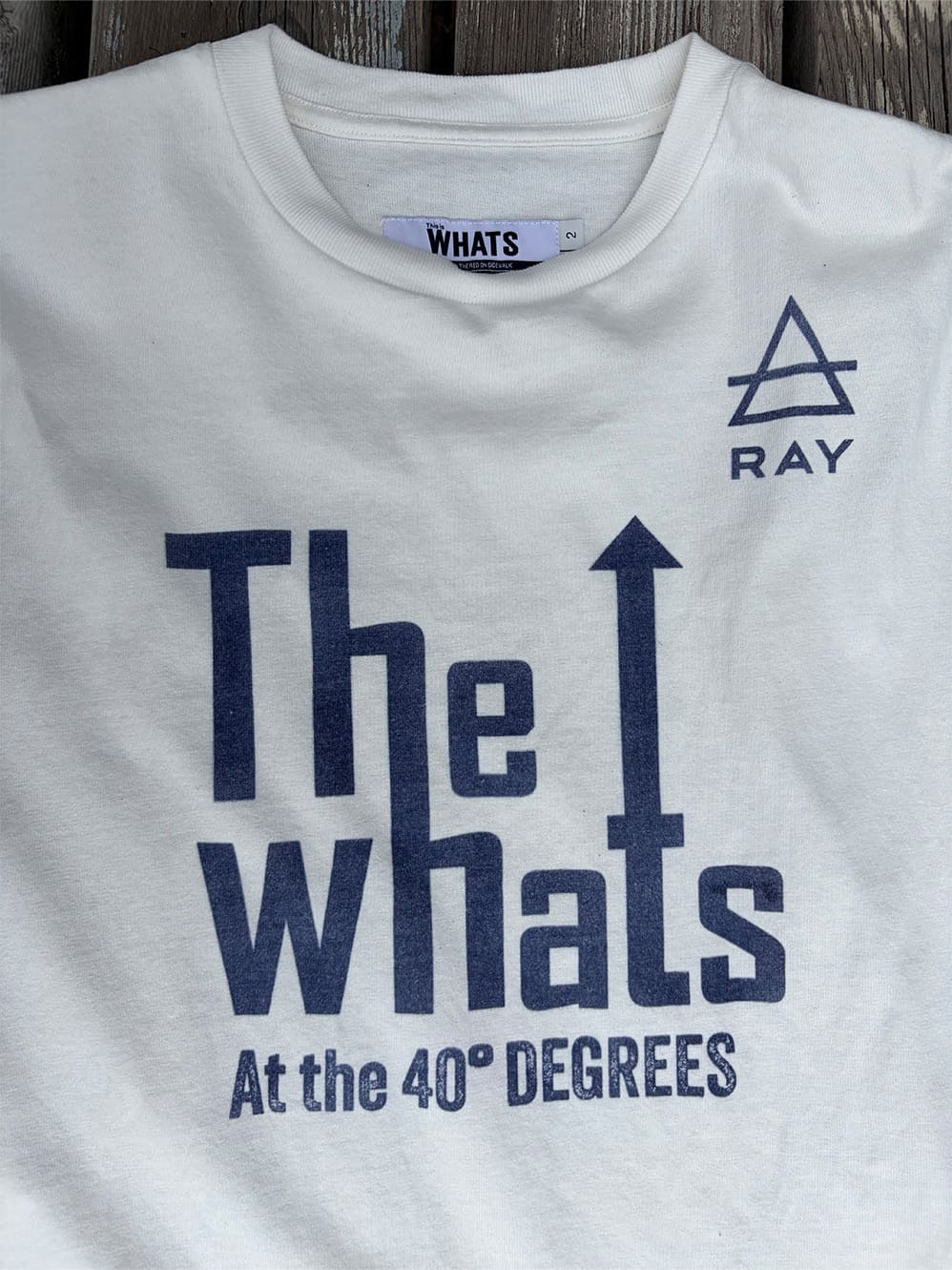 This is WHATS＆RAY　“THE WHO” INSPIRED TEE