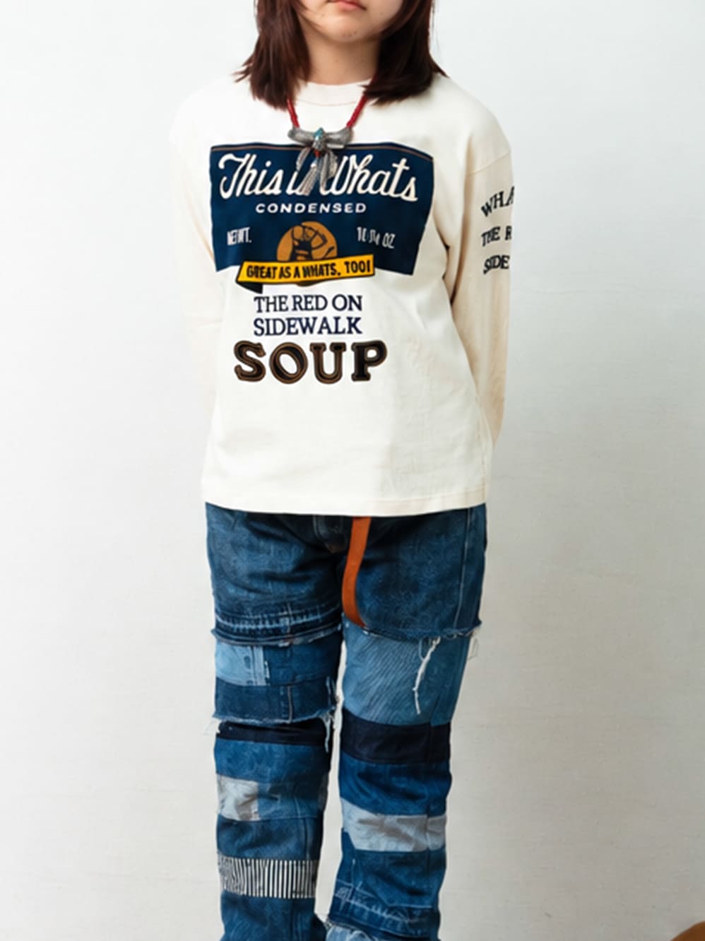 NATURAL LS-TEE WH-SOUP