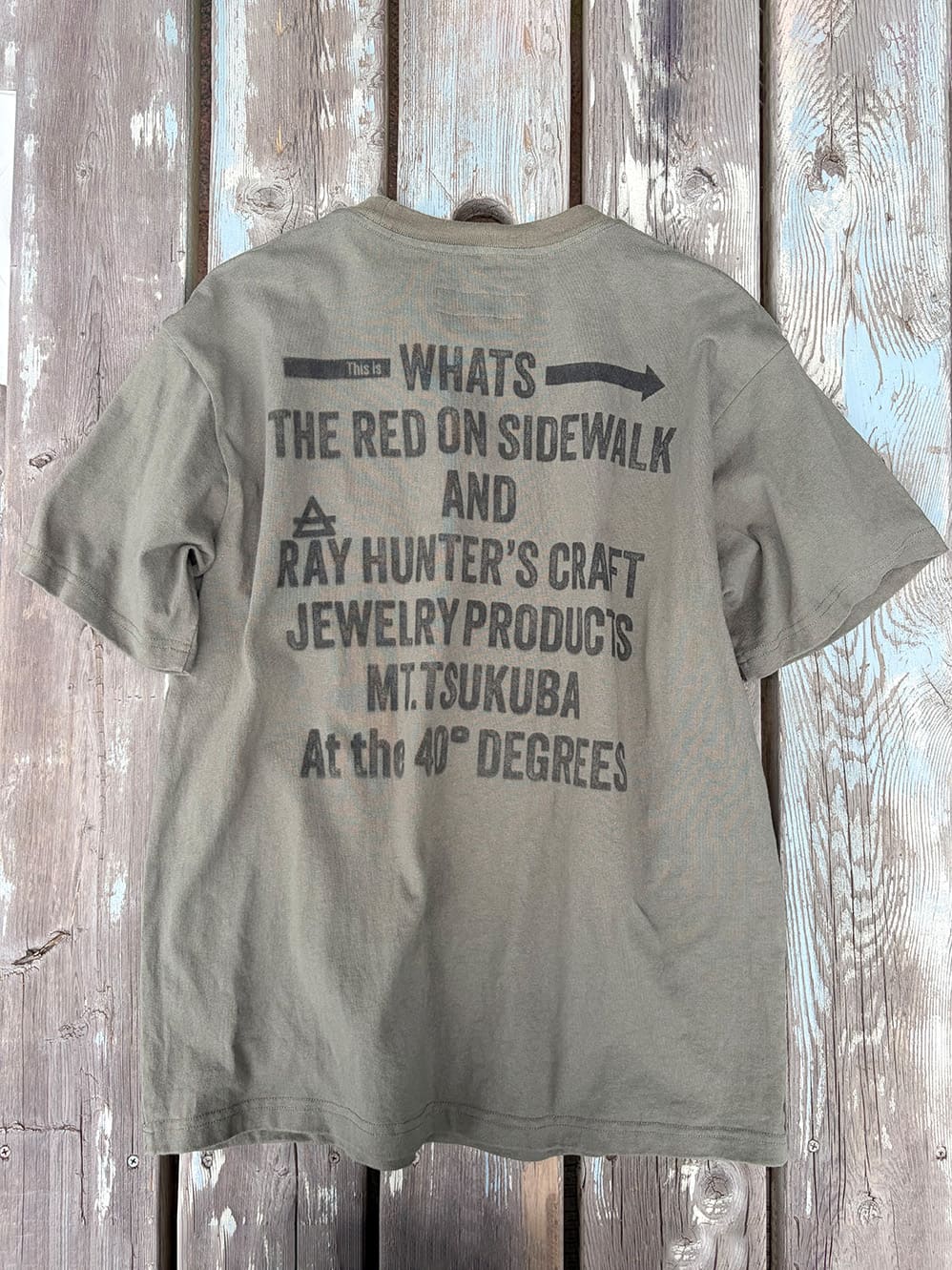 This is WHATS＆RAY　“THE WHO” INSPIRED TEE