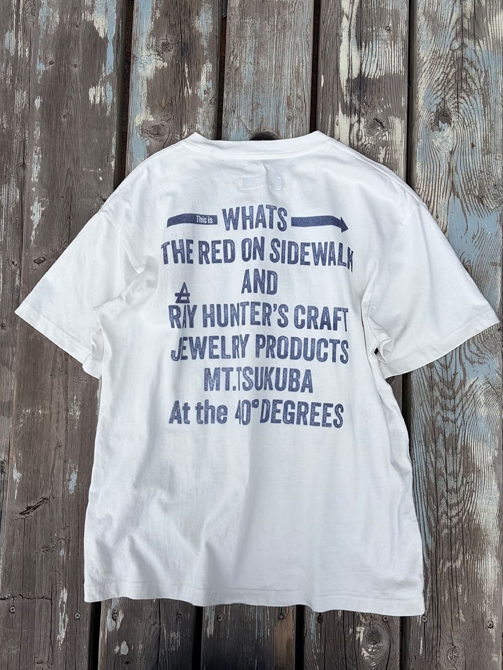 This is WHATS＆RAY　“THE WHO” INSPIRED TEE