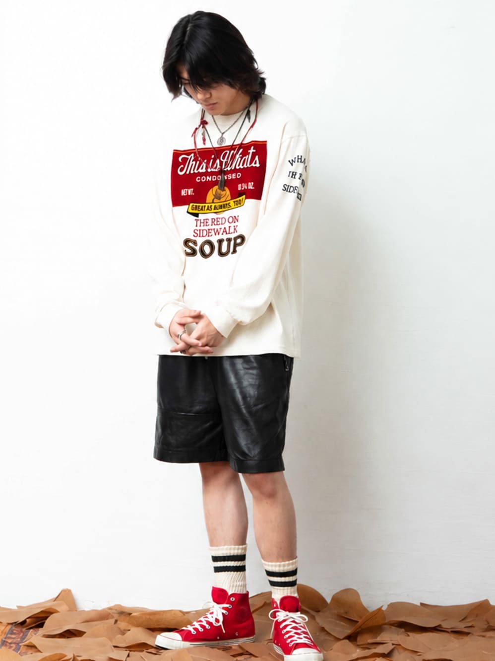 NATURAL LS-TEE WH-SOUP