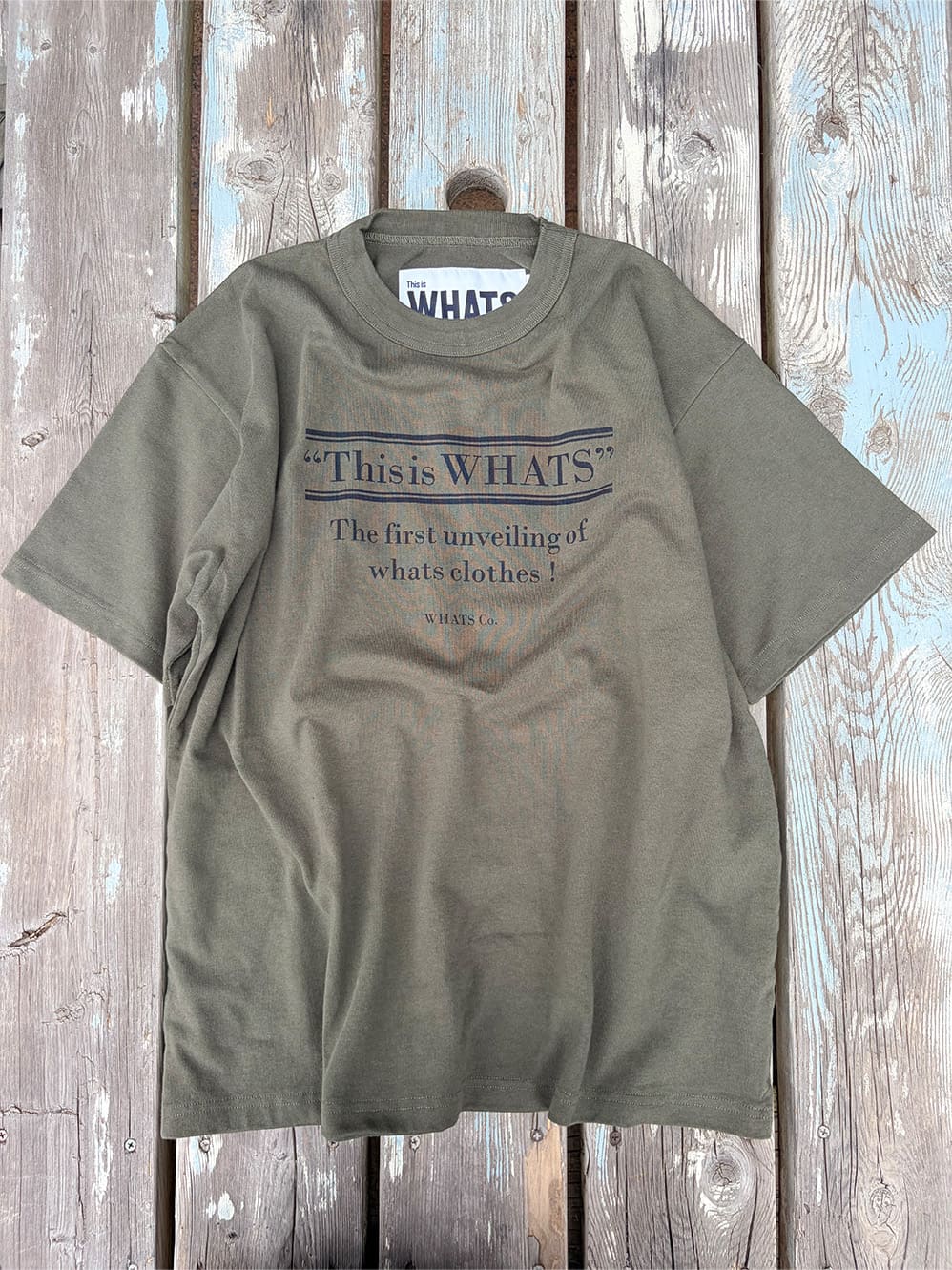 HEAVY WEIGHT TEE This is WHATS