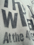 This is WHATS＆RAY　“THE WHO” INSPIRED TEE