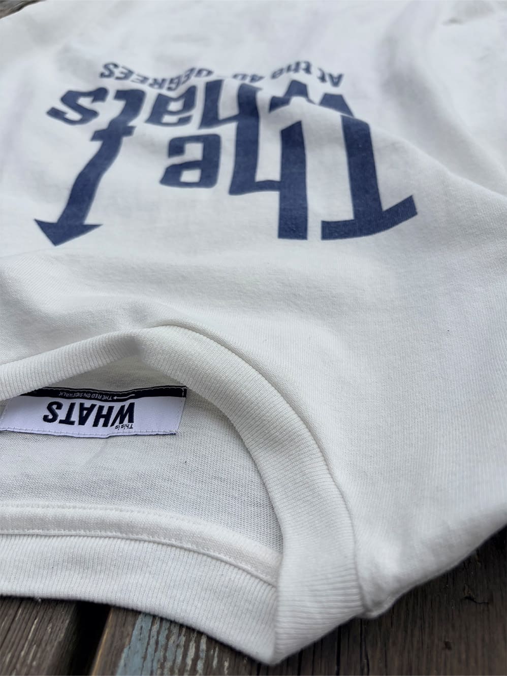 This is WHATS＆RAY　“THE WHO” INSPIRED TEE