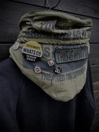 WOOL/CASHMIRE HOODED BALMACCAN COAT