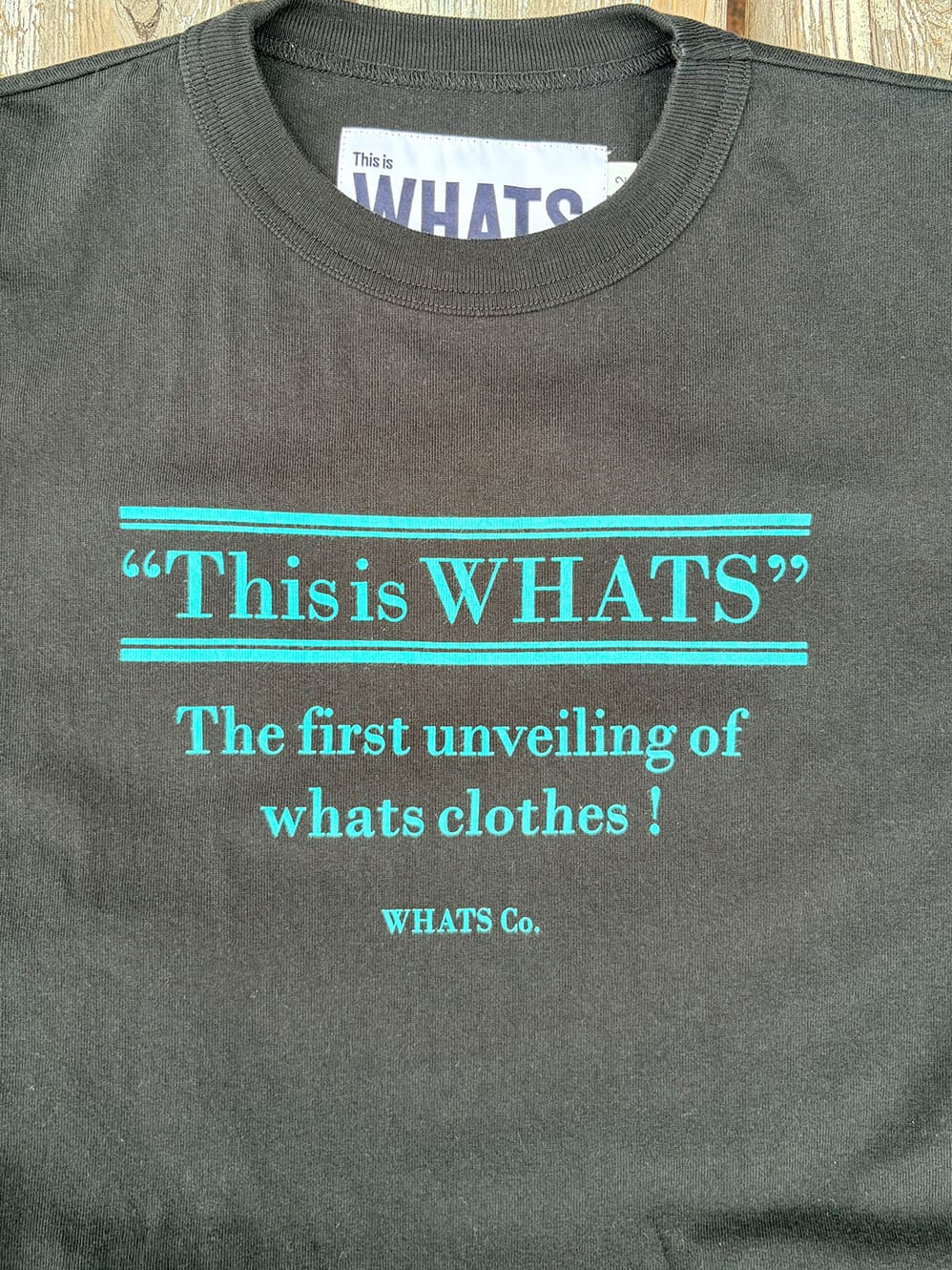 HEAVY WEIGHT TEE This is WHATS