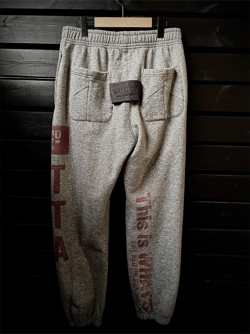 HEATHER SWEAT PANT DETROIT-COLA
