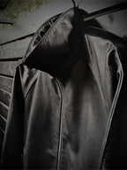 LEATHER TRACK JACKET