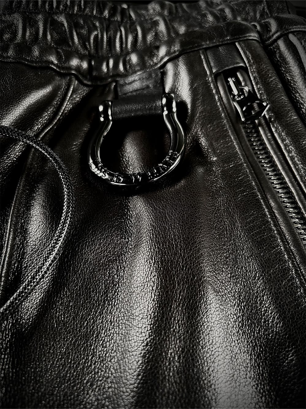 VARIOUS LEATHER SHORTS FRANKENSTEIN
