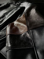 VARIOUS LEATHER MA-1 FRANKENSTEIN