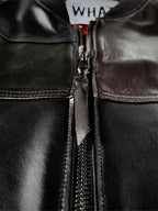 VARIOUS LEATHER MA-1 FRANKENSTEIN