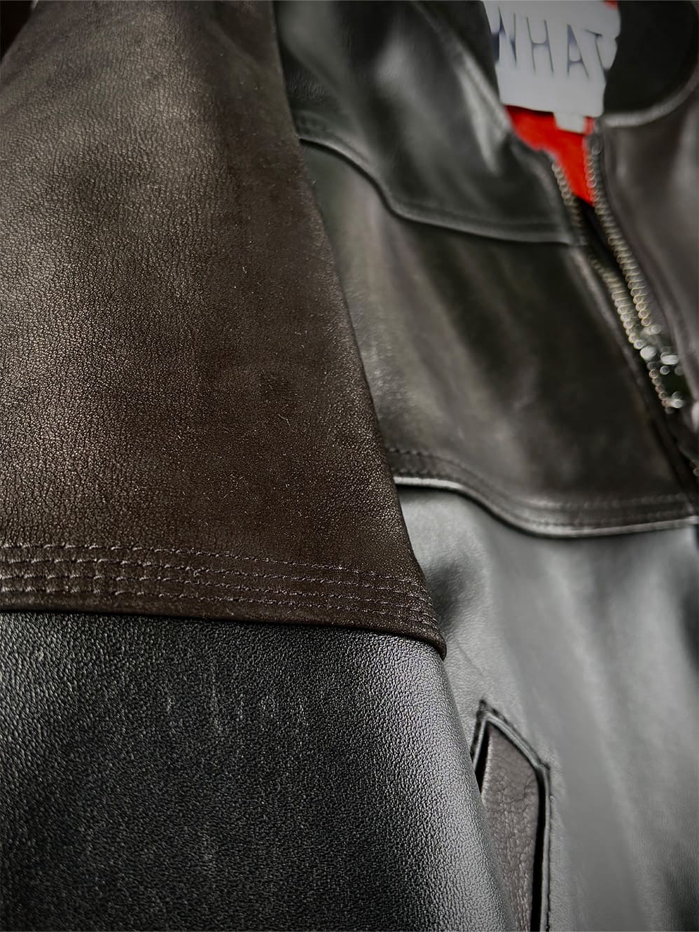 VARIOUS LEATHER MA-1 FRANKENSTEIN