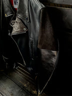 VARIOUS LEATHER DOUBLE RIDERS FRANKENSTEIN