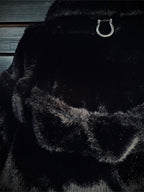 FAKE MINK FUR DOWN JACKET
