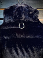 FAKE MINK FUR DOWN JACKET