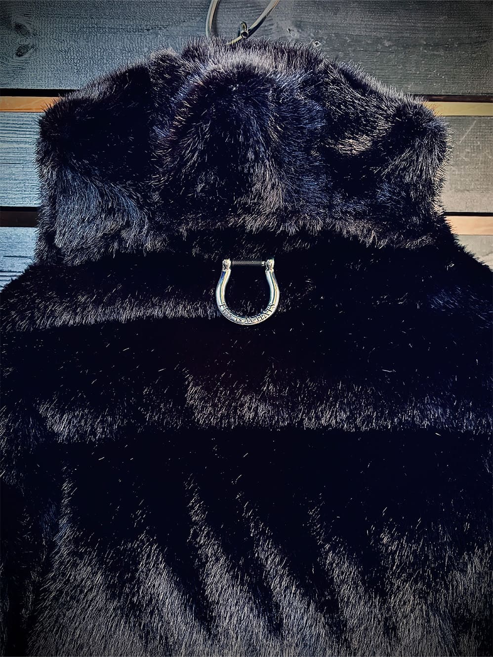 FAKE MINK FUR DOWN JACKET