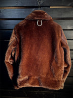 FAKE MINK FUR DOUBLE RIDERS
