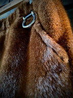 FAKE MINK FUR SHORTS