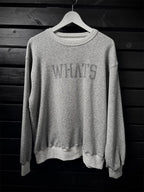 HEATHER SWEAT SHIRT STENCIL