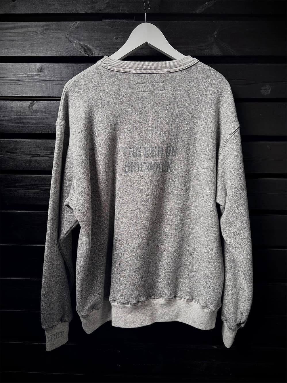 HEATHER SWEAT SHIRT STENCIL