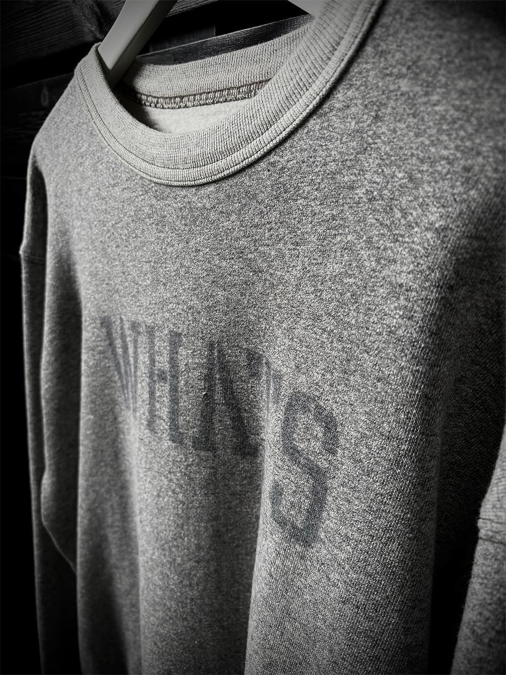 HEATHER SWEAT SHIRT STENCIL
