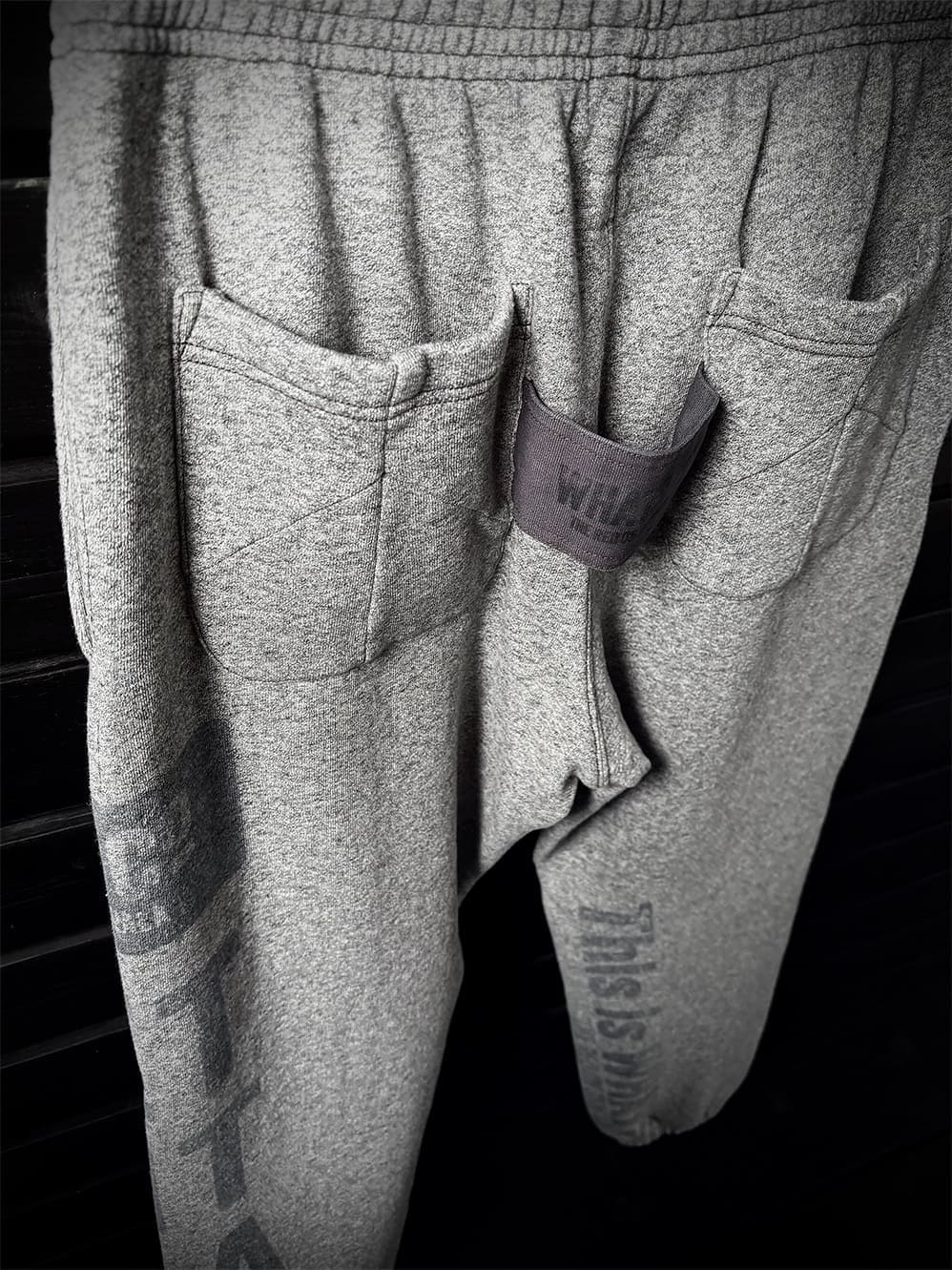 HEATHER SWEAT PANT DETROIT-COLA