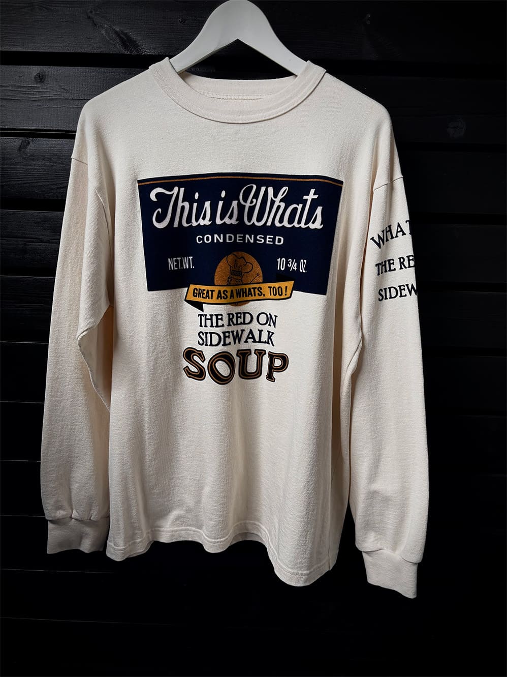 NATURAL LS-TEE WH-SOUP