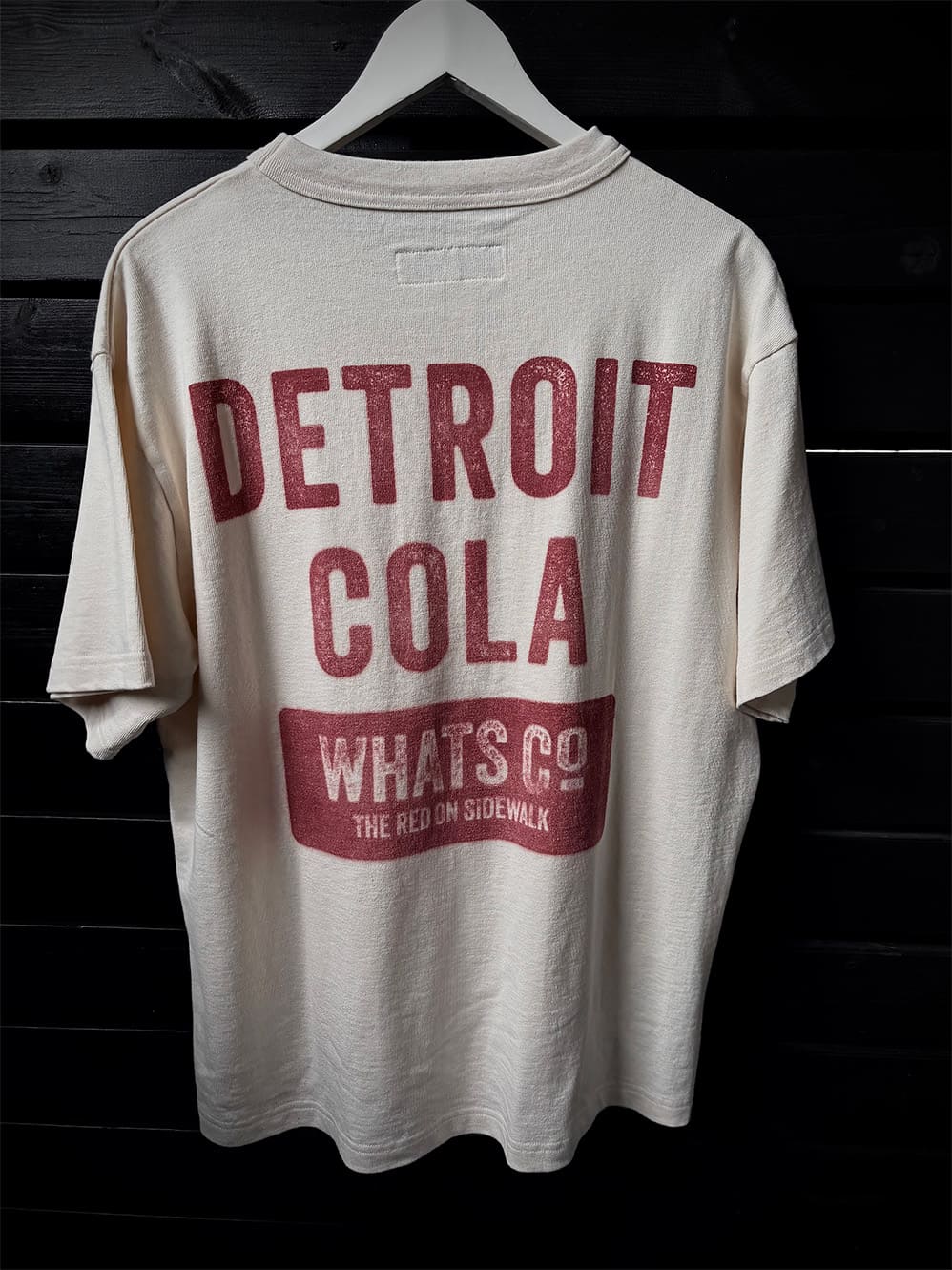 NATURAL SS- TEE DETROIT-COLA