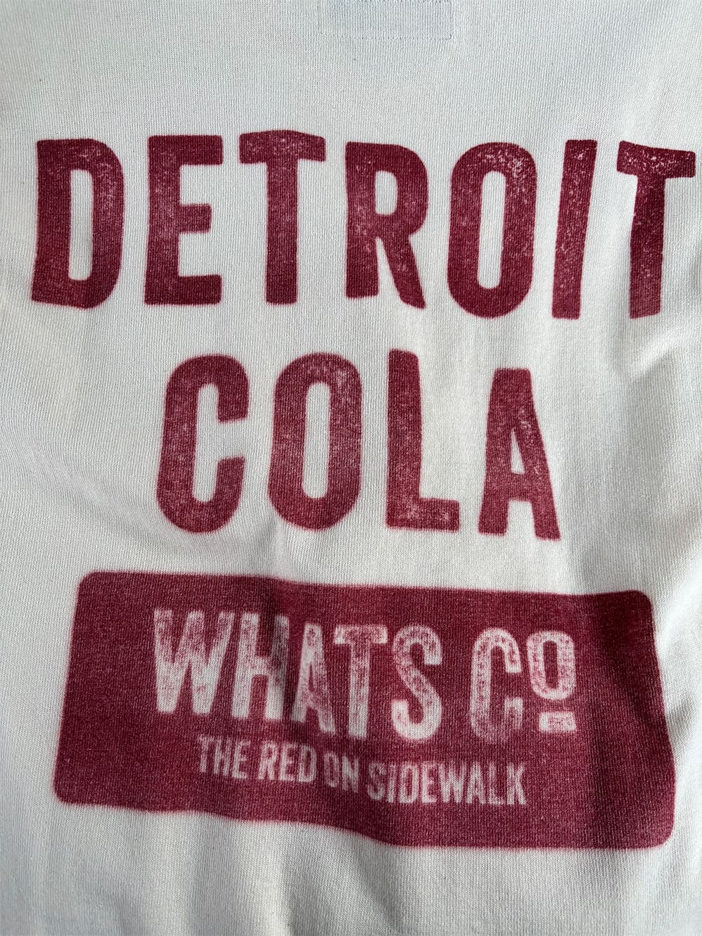 NATURAL SS- TEE DETROIT-COLA