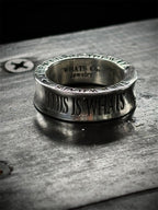 MOON RIVER SILVER RING