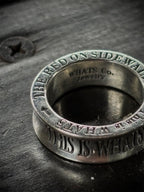 MOON RIVER SILVER RING